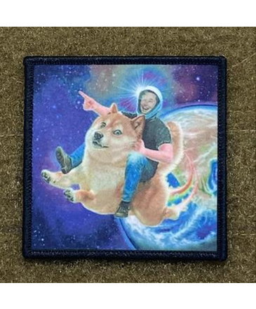 Tactical Outfitters Tactical Outfitters Doge To The Moon Morale Patch