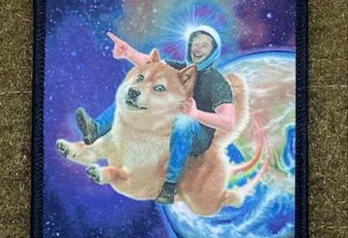 Tactical Outfitters Doge To The Moon Morale Patch