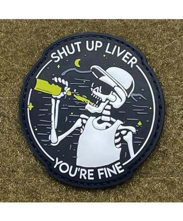 Tactical Outfitters Tactical Outfitters Shut Up Liver PVC Morale Patch