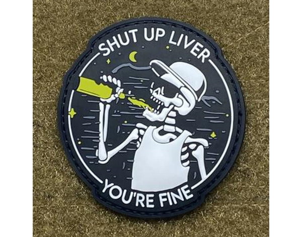 Tactical Outfitters Tactical Outfitters Shut Up Liver PVC Morale Patch