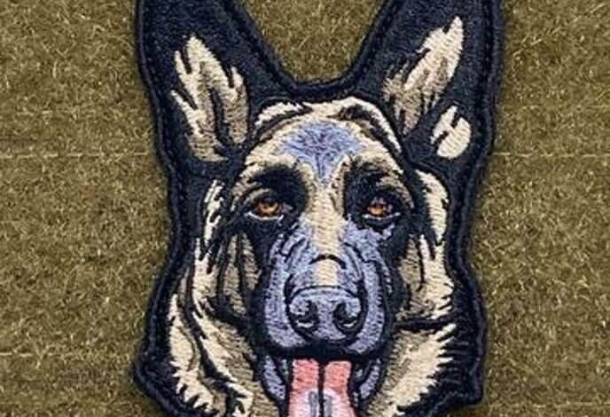 Tactical Outfitters GSD German Shepherd High Detail Morale Patch