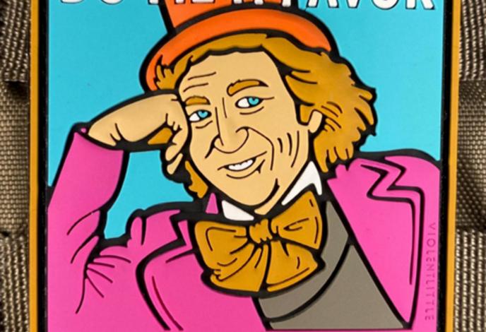 Tactical Outfitters Do Me A Favor, and STFU Willy Wonka PVC Morale Patch