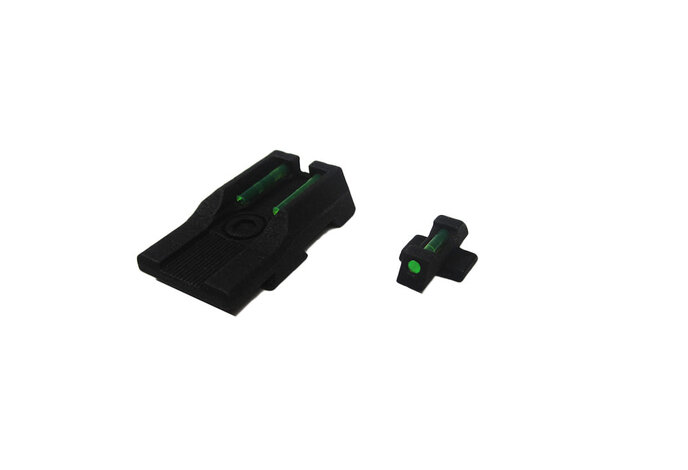 DCI Guns Nylon Low Profile Fiber Sight Set
