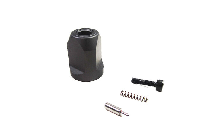 Maple Leaf VSR bolt end cap, CNC aluminum