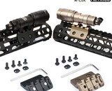 WADSN Keymod / M-LOK 45 Degree Offset Angle Rail Mount