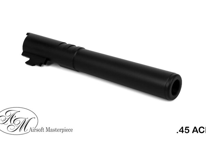 Airsoft Masterpiece .45 ACP Aluminum Threaded Fix Outer Barrel Ver.2 for 5.1 Hi Capa