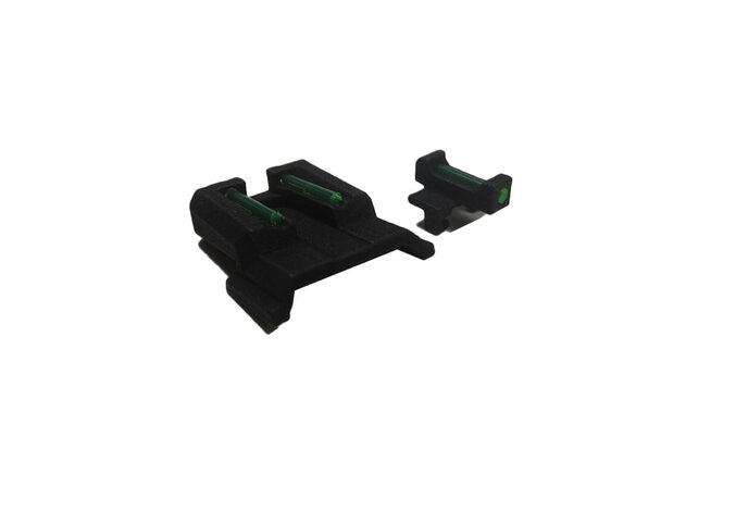 DCI Guns Nylon Low Profile Fiber Sight Set