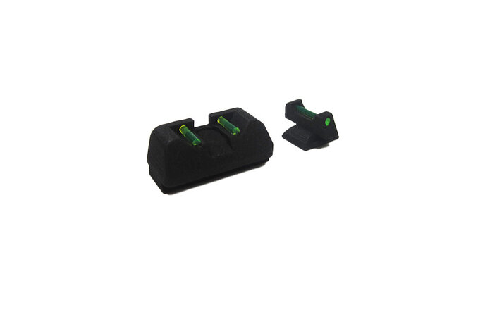 DCI Guns Nylon Low Profile Fiber Sight Set
