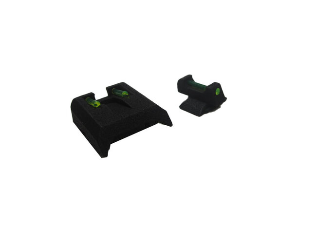 DCI Guns Nylon Low Profile Fiber Sight Set