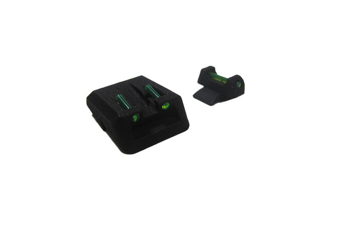 DCI Guns Nylon Low Profile Fiber Sight Set