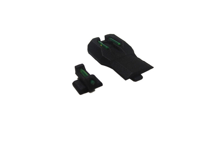 DCI Guns Nylon Low Profile Fiber Sight Set