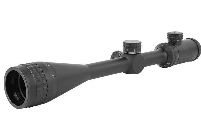 Trinity Force Commander 8-32x50 Mil-Dot scope, 1" body (rings not included)