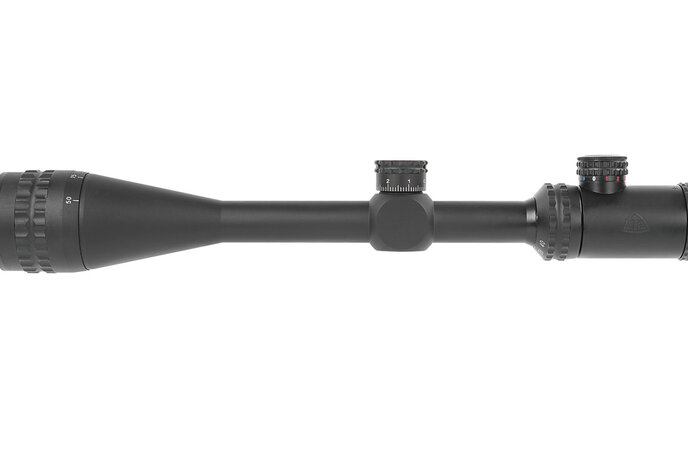 Trinity Force Commander 8-32x50 Mil-Dot scope, 1" body (rings not included)