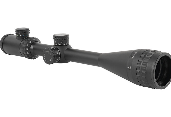 Trinity Force Commander 8-32x50 Mil-Dot scope, 1" body (rings not included)