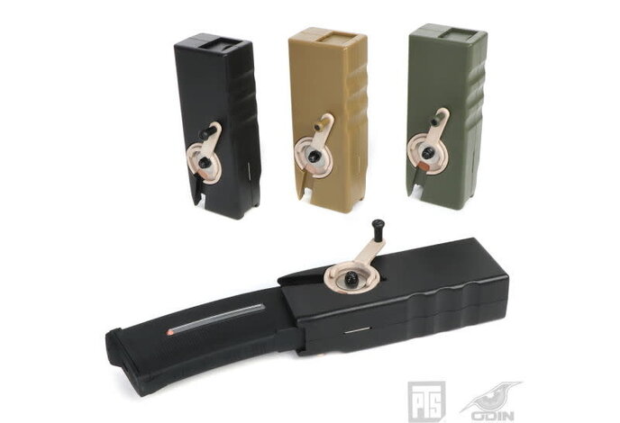 PTS / Odin Innovations M12 Sidewinder BB Loader with Nozzle and Gear Reinforcement