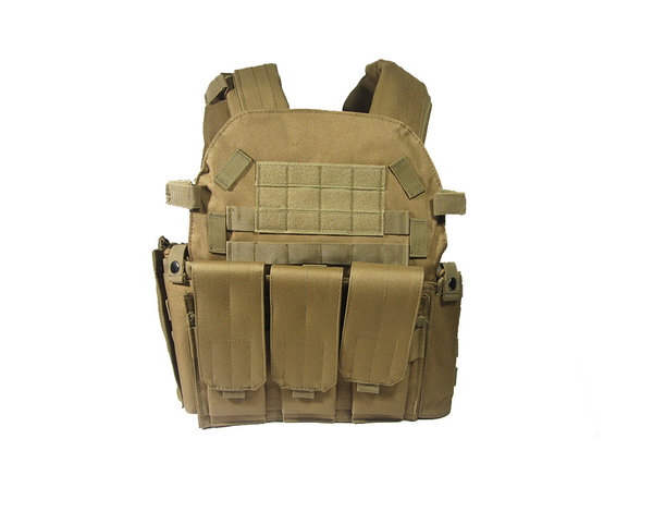 Airsoft Extreme AEX 69X4 Plate Carrier Tactical Vest