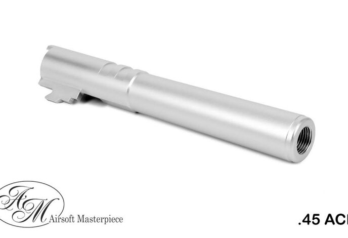 Airsoft Masterpiece .45 ACP Aluminum Threaded Fix Outer Barrel Ver.2 for 5.1 Hi Capa