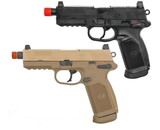 FN Herstal FNX-45 Tactical Gas Blowback Pistol by Cybergun VFC