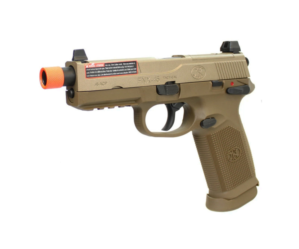 FNX-45 Tactical 本体と付属品 FN Herstal FNX-45 Tactical Gas Blowback Pistol by Cybergun