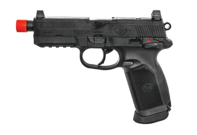 FN Herstal FNX-45 Tactical Gas Blowback Pistol by Cybergun VFC