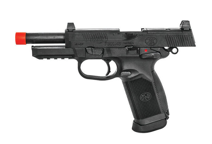 FN Herstal FNX-45 Tactical Gas Blowback Pistol by Cybergun VFC