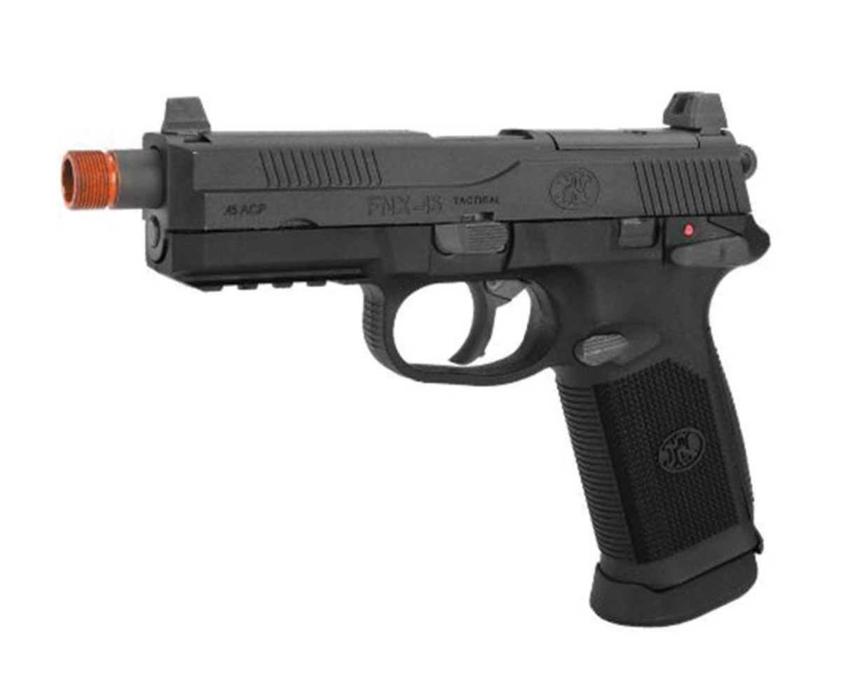 FNX-45 Tactical 本体と付属品 FN Herstal FNX-45 Tactical Gas Blowback Pistol by Cybergun
