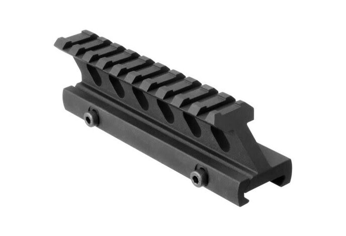 Aimsports 1.0" High, 5.0" Long Riser Mount
