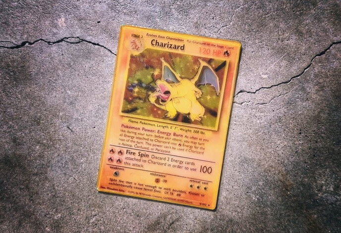 Tactical Outfitters Charizard Holographic Silicone Morale Patch