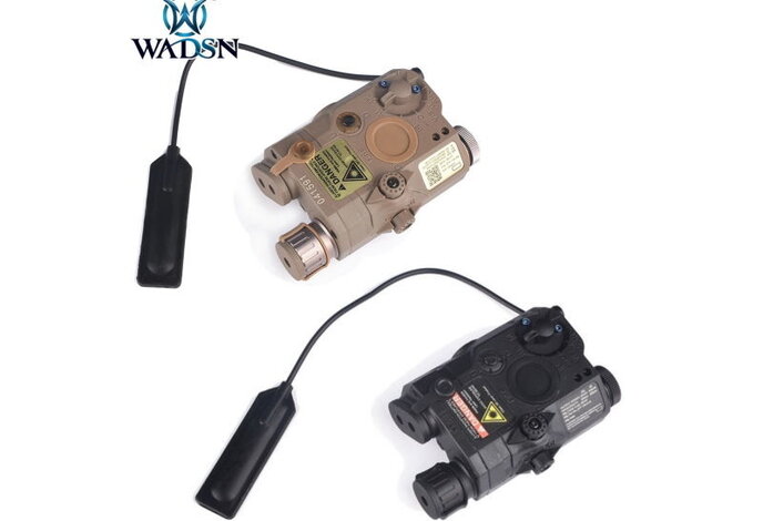 LA-PEQ15 Red Laser / LED Light (175 Lumen ) Aiming Device