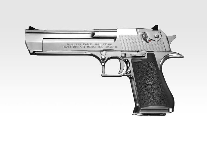 Tokyo Marui Desert Eagle .50AE Chrome Gas Blowback Pistol