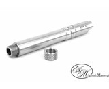 Airsoft Masterpiece STEEL Threaded Fix Outer Barrel with Thread Cap for 5.1 Hi Capa