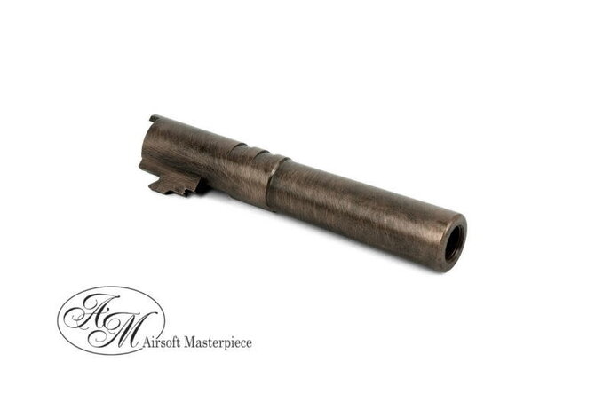 Airsoft Masterpiece .45 ACP STEEL Threaded Fix Outer Barrel for 4.3 Hi Capa