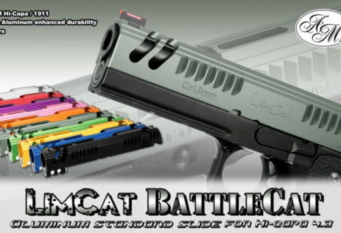 Airsoft Masterpiece LimCat BattleCat 4.3 HI CAPA Slide