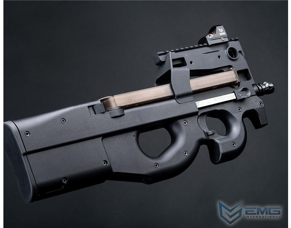 Krytac KRYTAC FN Herstal P90 Airsoft AEG Training Rifle Licensed by Cybergun, 400 FPS Version