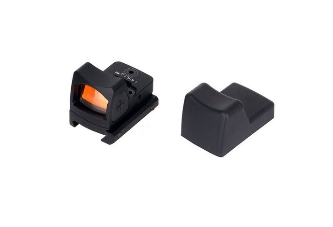 AEX RMR Sight with Weaver Mount, Red Dot, Black