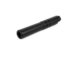 Airsoft Masterpiece Airsoft Masterpiece .45 ACP STEEL Threaded Fix Outer Barrel for 4.3 Hi Capa Black