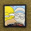 Tactical Outfitters Tactical Outfitters Drinking Buds (Homer and Rick) PVC Morale Patch