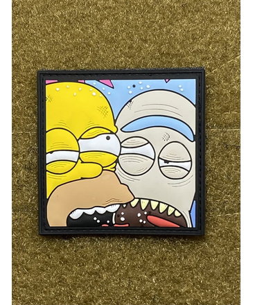 Tactical Outfitters Tactical Outfitters Drinking Buds (Homer and Rick) PVC Morale Patch
