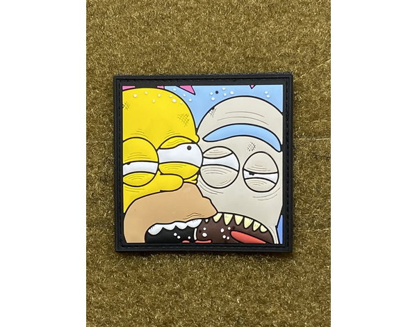Tactical Outfitters Tactical Outfitters Drinking Buds (Homer and Rick) PVC Morale Patch