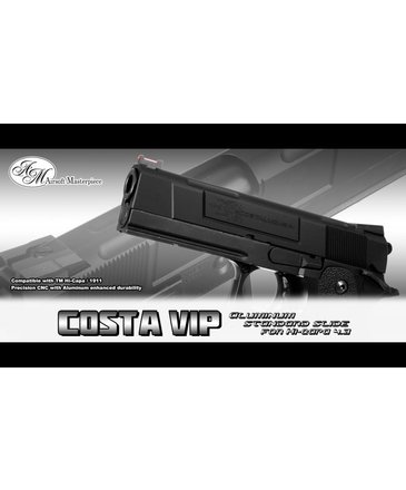 Airsoft Masterpiece Airsoft Masterpiece STI COSTA VIP 4.3 HI CAPA Slide Black