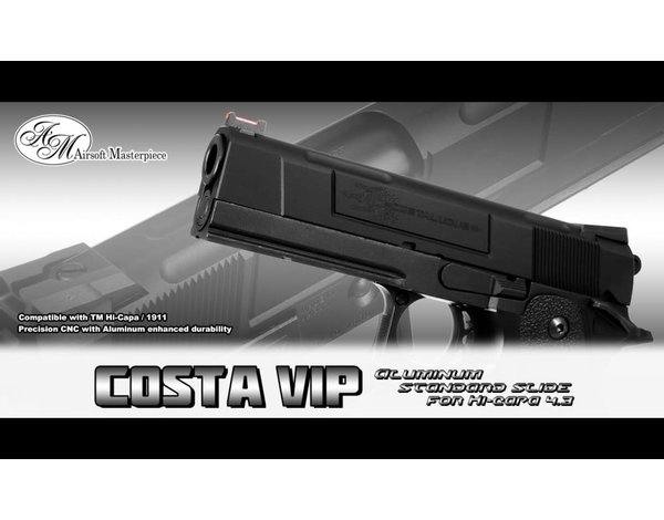 Airsoft Masterpiece Airsoft Masterpiece STI COSTA VIP 4.3 HI CAPA Slide Black