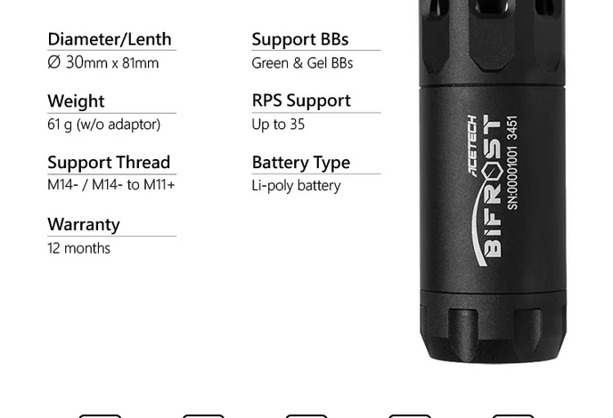 Acetech Bifrost Tracer Unit