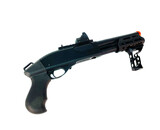 Golden Eagle M870 Gas Powered 3/6 Shot Pump Action Shotgun w/ M-LOK Handguard (Color: Black / Pistol Grip)