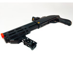 Golden Eagle Golden Eagle M870 Gas Powered 3/6 Shot Pump Action Shotgun w/ M-LOK Handguard (Color: Black / Pistol Grip)
