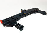 Golden Eagle M870 Gas Powered 3/6 Shot Pump Action Shotgun w/ M-LOK Handguard (Color: Black / Pistol Grip)