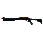 Golden Eagle Golden Eagle sliding stock, full metal tri-burst spring shotgun w/shell holder and 6 shells