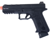 Poseidon Orion No. 2 Performance Gas Blowback Pistol, Black - FINAL SALE