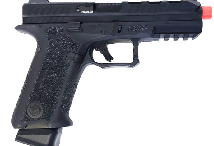 Poseidon Orion No. 2 Performance Gas Blowback Pistol, Black - FINAL SALE