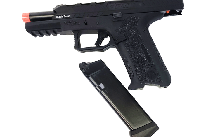 Poseidon Orion No. 2 Performance Gas Blowback Pistol, Black - FINAL SALE