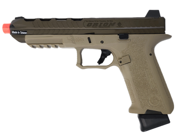 Poseidon Poseidon Orion No. 3 Performance gas blowback pistol, FDE/tan - FINAL SALE